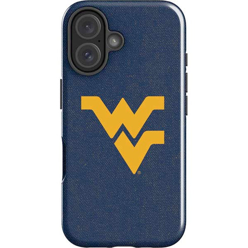 West Virginia University Basketball iPhone 16 Impact Case