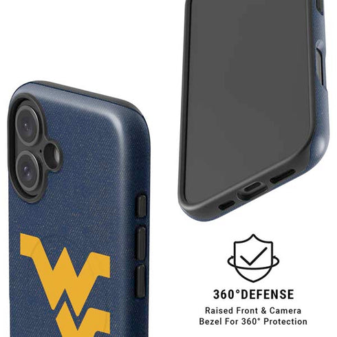 West Virginia University Basketball iPhone 16 Magsafe Impact Case