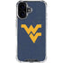 West Virginia University Basketball iPhone 16 Plus Clear Case