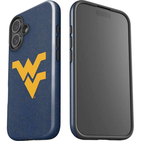 West Virginia University Basketball iPhone 16 Plus Impact Case