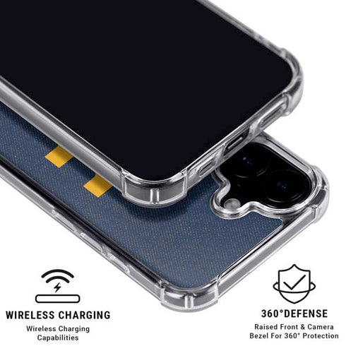 West Virginia University Basketball iPhone 16 Plus MagSafe Case