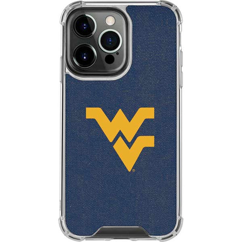 West Virginia University Basketball iPhone 16 Pro Clear Case