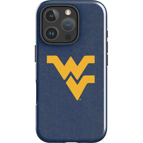 West Virginia University Basketball iPhone 16 Pro Impact Case