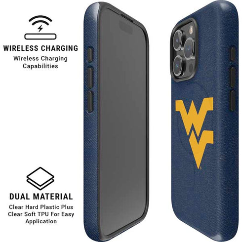West Virginia University Basketball iPhone 16 Pro Max Magsafe Impact Case