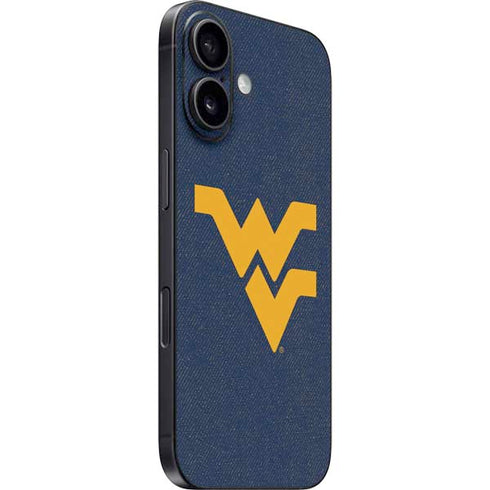 West Virginia University Basketball iPhone 16 Skin