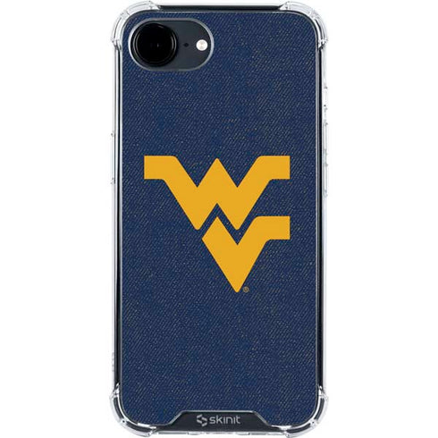 West Virginia University Basketball iPhone 16e Clear Case