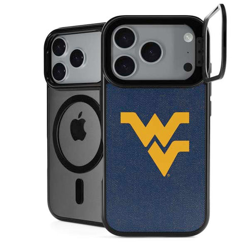 West Virginia University Basketball iPhone 18 Pro Kickstand Case