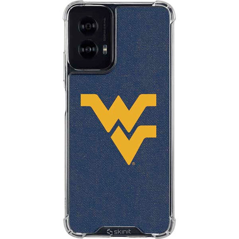 West Virginia University Basketball Moto G Power 5G (2024) Clear Case