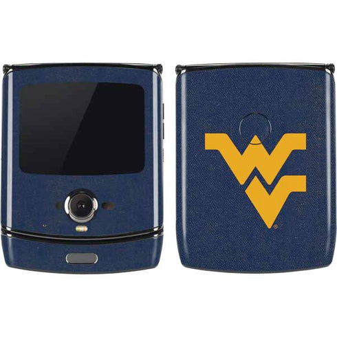 West Virginia University Basketball Motorola RAZR Skin