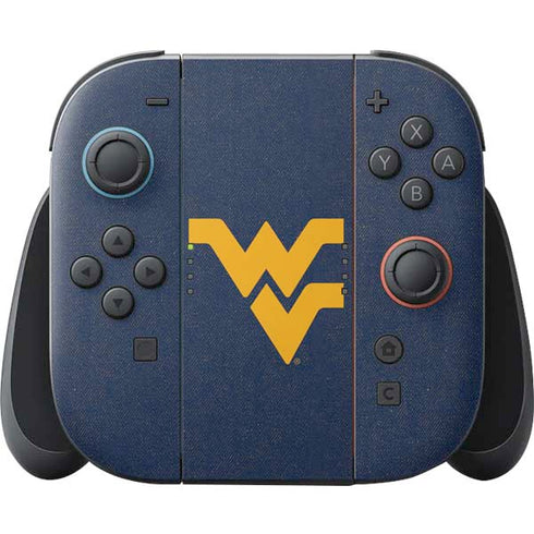 West Virginia University Basketball Nintendo Skins