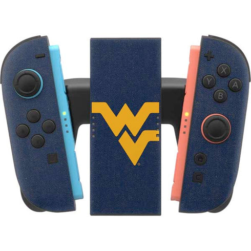 West Virginia University Basketball Nintendo Switch 2 (2025) Joy-Con Controller Skin