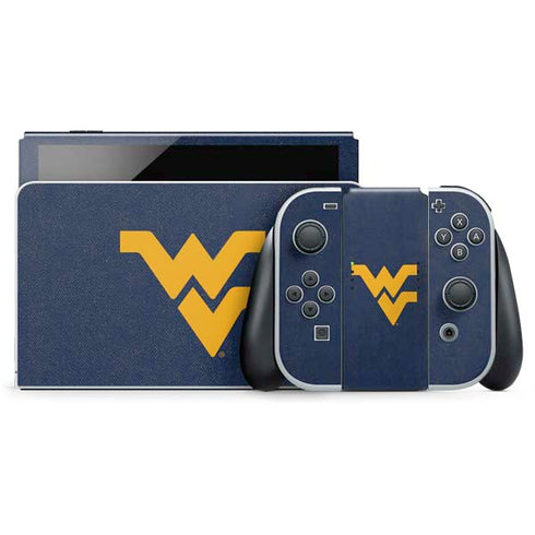 West Virginia University Basketball Nintendo Skins