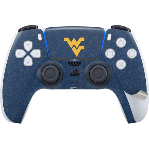 West Virginia University Basketball PS5 Pro Disk Bundle Skin