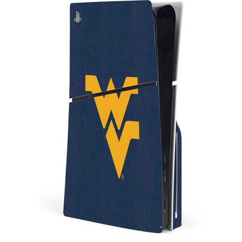 West Virginia University Basketball PlayStation PS5 Skins