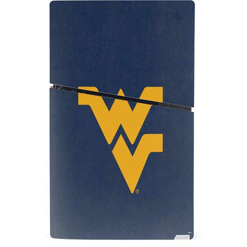 West Virginia University Basketball PS5 Slim Digital Edition Console Skin