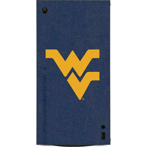 West Virginia University Basketball XBox Series X Digital Edition Console Skin
