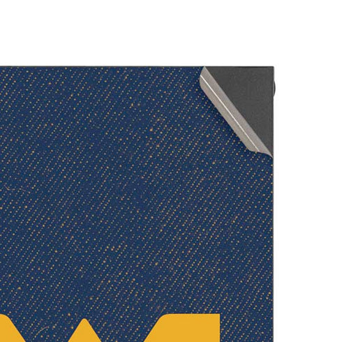 West Virginia University Basketball XBox Series X Digital Edition Console Skin