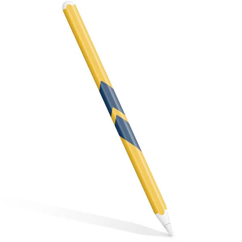 West Virginia University Yellow Background Apple Pencil (2nd Gen 2019) Skin