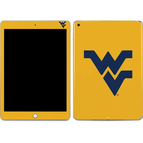 West Virginia University Yellow Background Apple iPad Skin