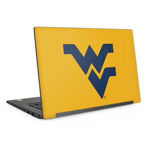 West Virginia University Yellow Background Dell Latitude Skin