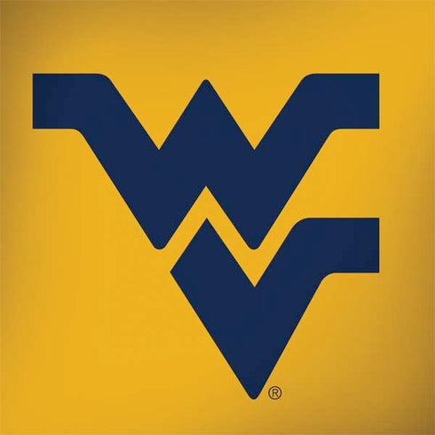 West Virginia University Yellow Background MacBook Skins