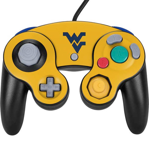 West Virginia University Yellow Background Nintendo Skins