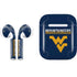 West Virginia University Blue Wood Floor Apple AirPods Skin