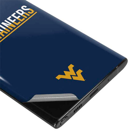 West Virginia University Blue Wood Floor Galaxy Note 10 Plus Skin