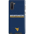 West Virginia University Blue Wood Floor Galaxy Cases