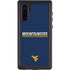West Virginia University Blue Wood Floor Galaxy Cases