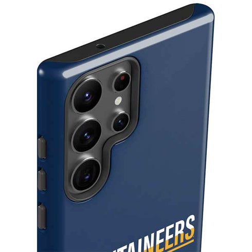 West Virginia University Blue Wood Floor Galaxy S23 Ultra Pro Case