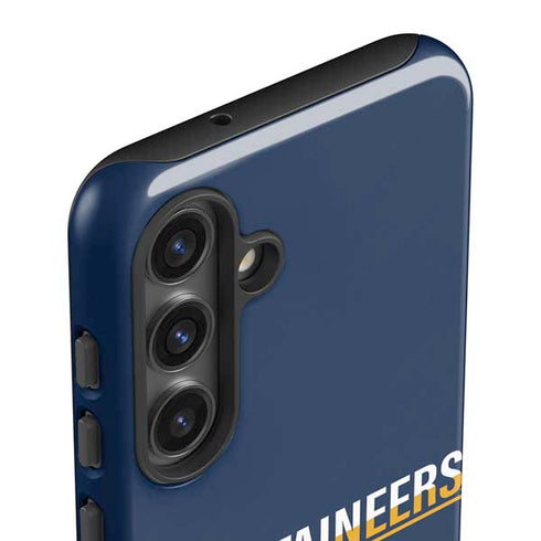West Virginia University Blue Wood Floor Galaxy S25 Impact Case