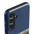 West Virginia University Blue Wood Floor Galaxy S25 Impact Case