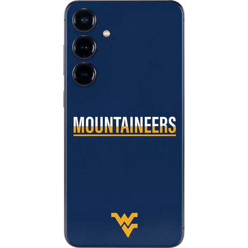 West Virginia University Blue Wood Floor Galaxy S25 Plus Skin