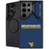 West Virginia University Blue Wood Floor Galaxy Cases