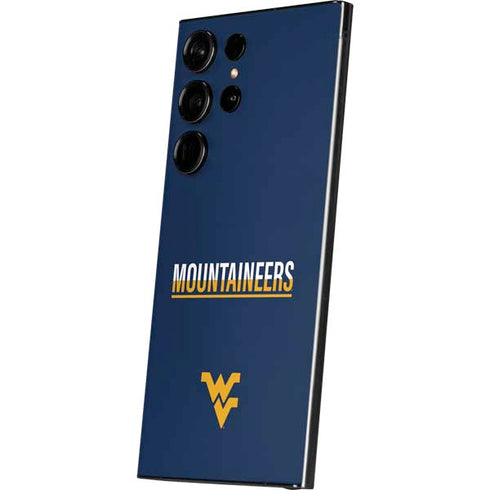 West Virginia University Blue Wood Floor Galaxy S24 Ultra Skin