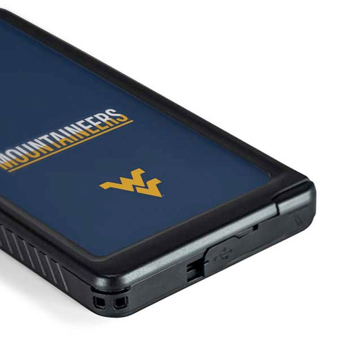 West Virginia University Blue Wood Floor Galaxy S24 Ultra Waterproof Case
