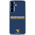 West Virginia University Blue Wood Floor Galaxy S25 Clear Case