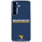 West Virginia University Blue Wood Floor Galaxy S25 Plus Clear Case