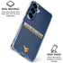 West Virginia University Blue Wood Floor Galaxy S25 Plus Clear Case