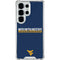 West Virginia University Blue Wood Floor Galaxy S25 Ultra Clear Case