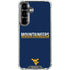 West Virginia University Blue Wood Floor Galaxy S26 Clear Case