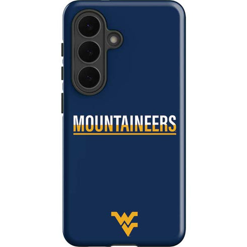 West Virginia University Blue Wood Floor Galaxy S26 Impact Case