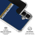 West Virginia University Blue Wood Floor Galaxy S26 Plus Clear Case