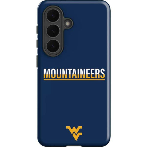 West Virginia University Blue Wood Floor Galaxy S26 Plus Impact Case