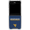 West Virginia University Blue Wood Floor Galaxy Z Flip6 Clear Case