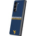 West Virginia University Blue Wood Floor Galaxy Z Fold5 5G Skin