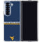 West Virginia University Blue Wood Floor Galaxy Z Fold6 Clear Case