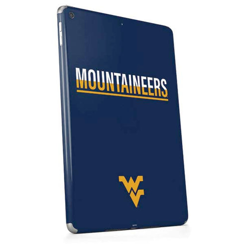 West Virginia University Blue Wood Floor Apple iPad Skin