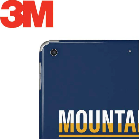 West Virginia University Blue Wood Floor Apple iPad Skin